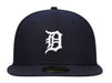 Detroit Tigers New Era Navy Home Authentic Collection On-Field 59FIFTY Fitted Hat