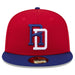 New Era Fitted Hat Dominican Republic Baseball New Era 2026 World Baseball Classic 59FIFTY Fitted Hat - Red/ Blue - Men's