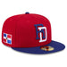 New Era Fitted Hat Dominican Republic Baseball New Era 2026 World Baseball Classic 59FIFTY Fitted Hat - Red/ Blue - Men's