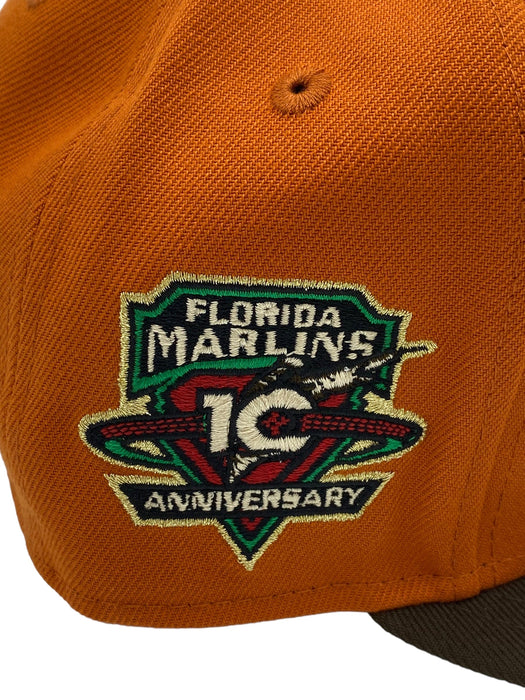 Florida Marlins Vintage 90s New Era Fitted Baseball Hat 100% 
