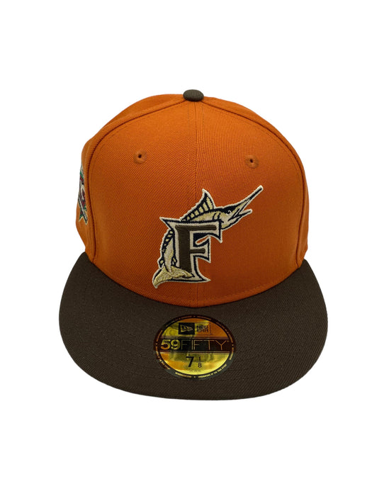 Accessories, Nwot Pro Cap Headgear Miami Marlins Snapback Ballcap Size Os  Orange