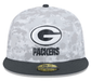 New Era Fitted Hat Green Bay Packers New Era Camo 2024 Salute To Service 59FIFTY Fitted Hat