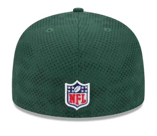 New Era Fitted Hat Green Bay Packers New Era Green 2024 Sideline 59FIFTY Fitted Hat - Men's