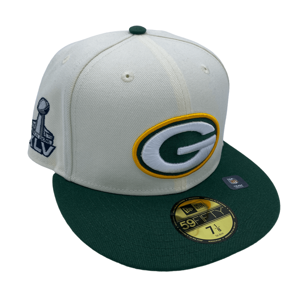 Green Bay Packers NFL Vintage Fitted Hat Cap Size 7 3/8 