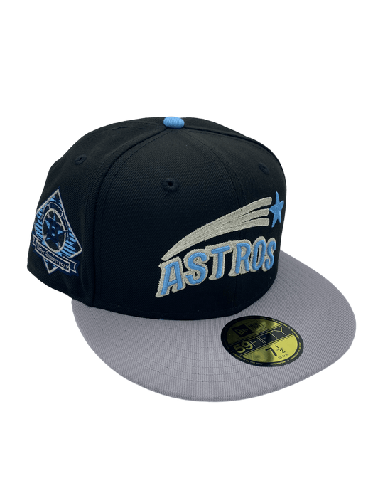 Houston Astros New Era Black WP 3.0 Custom Side Patch 59FIFTY Fitted H