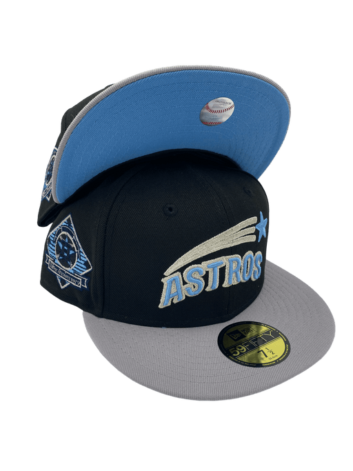 Houston Astros New Era Black WP 3.0 Custom Side Patch 59FIFTY Fitted Hat