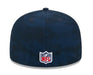 New Era Fitted Hat Houston Texans New Era Navy 2024 Sideline 59FIFTY Fitted Hat - Men's