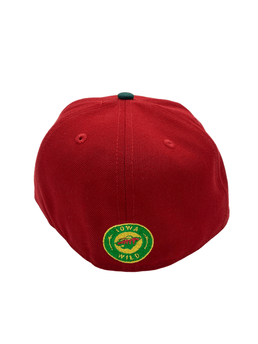 Iowa Wild New Era Red AHL Future Stars Custom Side Patch 59FIFTY Fitted Hat
