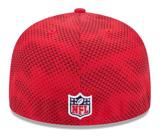 New Era Fitted Hat Kansas City Chiefs New Era Red 2024 Sideline 59FIFTY Fitted Hat - Men's