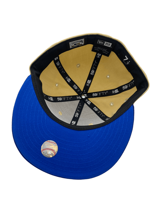 Kansas City Royals New Era Gold/Blue Custom VP 1.0 Side Patch 59FIFTY Fitted Hat