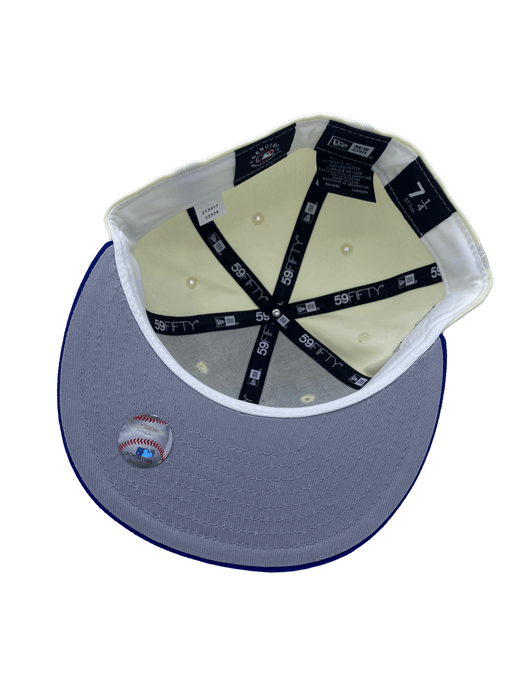 Men's New Era White Kansas City Royals Side Patch 59FIFTY Fitted Hat