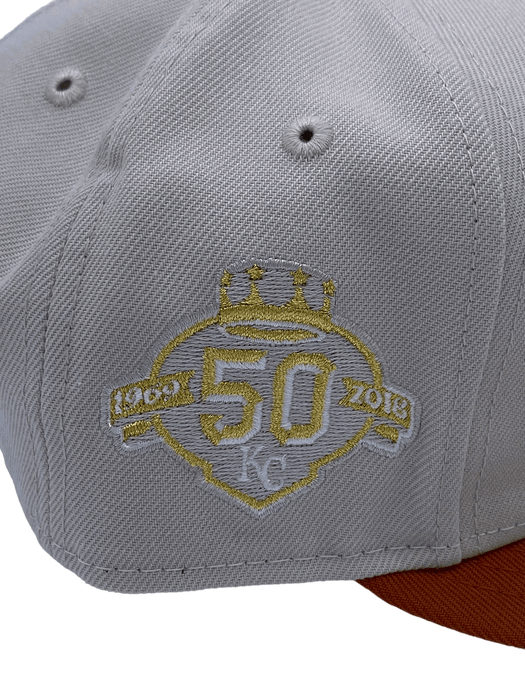Exclusive New Era 59Fifty Kansas City Royals 50th Anniversary