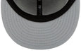 New Era Fitted Hat Las Vegas Raiders New Era Black on Black Collection 59FIFTY Fitted Hat