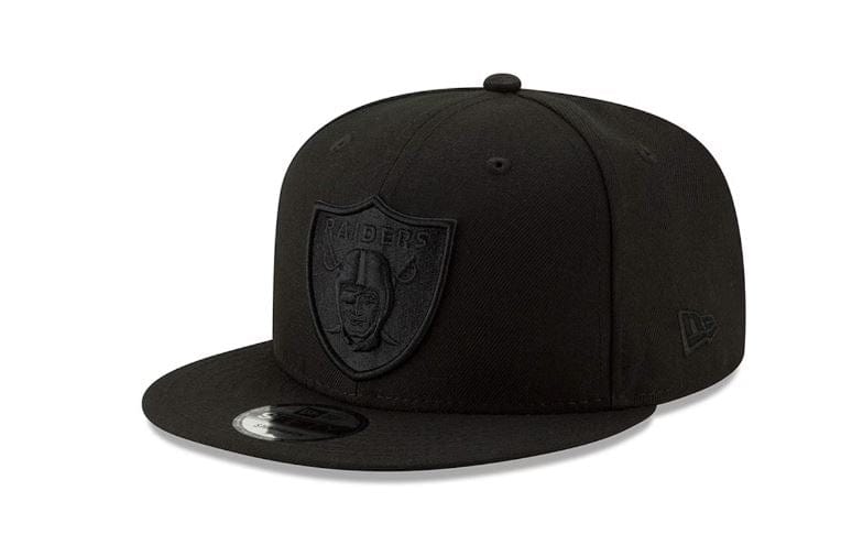 Raiders cap all black Clearance