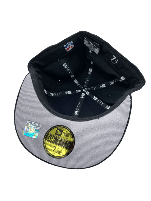 Las Vegas Raiders New Era Black Remix Custom 59FIFTY Fitted Hat