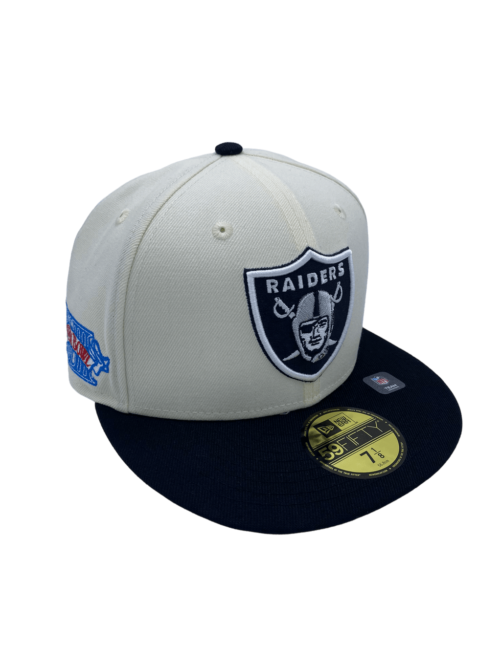 Men's Las Vegas Raiders New Era Black Super Bowl XVIII Side Patch 59FIFTY  Fitted Hat