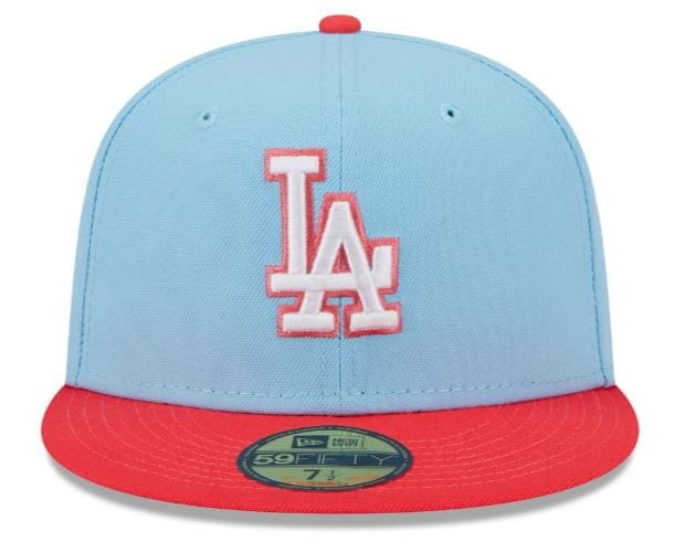 New Era Light Blue Los Angeles Dodgers Color Pack 59FIFTY Fitted Hat