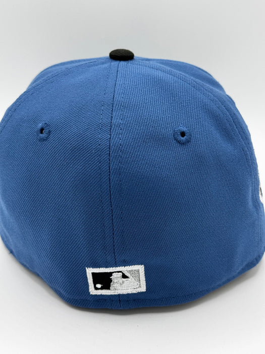 Los Angeles Dodgers New Era Blue Get Home Safely Custom Side Patch 59FIFTY Fitted Hat