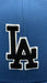 Los Angeles Dodgers New Era Blue Get Home Safely Custom Side Patch 59FIFTY Fitted Hat