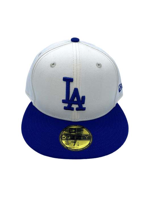 Los Angeles Dodgers New Era Chrome/Blue Custom Mexico Themed 59FIFTY Fitted Hat