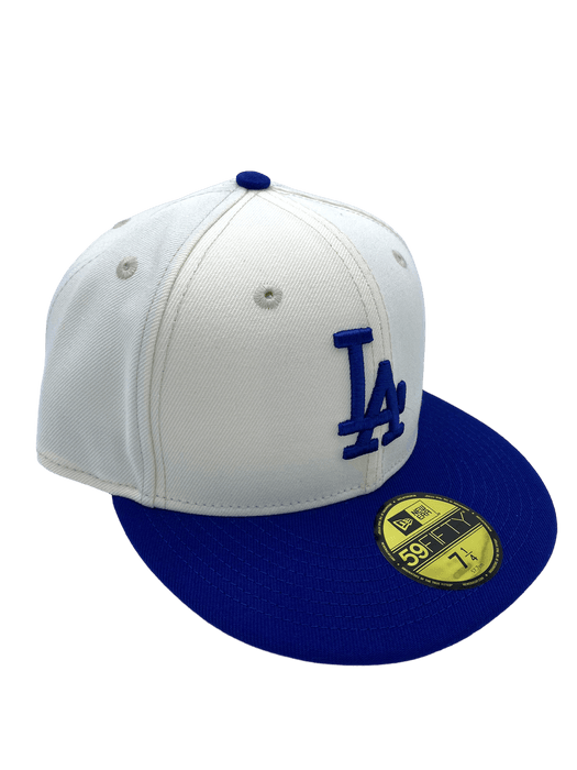 Los Angeles Dodgers New Era Chrome/Blue Custom Mexico Themed 59FIFTY Fitted Hat