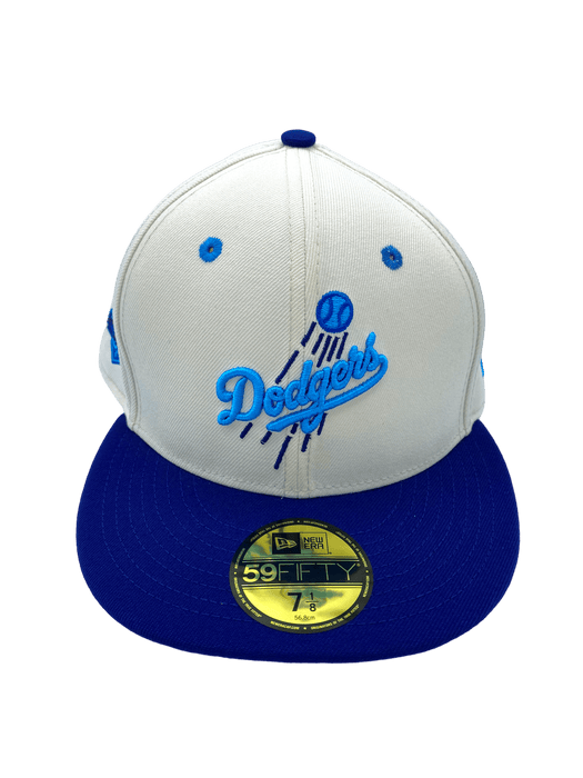 Los Angeles Dodgers New Era Chrome Color Family Side Patch 59FIFTY Fitted Hat - Men's