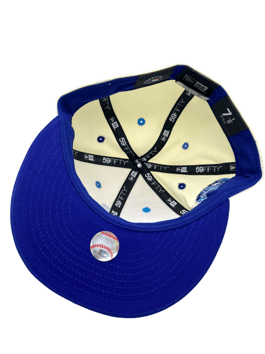Los Angeles Dodgers New Era Chrome Color Family Side Patch 59FIFTY Fitted Hat - Men's