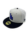 Los Angeles Dodgers New Era Cream NFS West Coast Pack Custom Side Patch 59FIFTY Fitted Hat