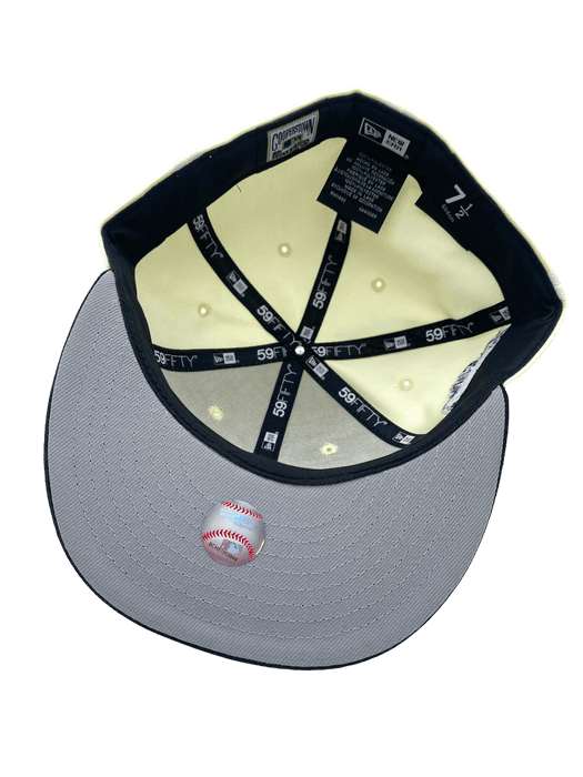 St. Louis Cardinals New Era Brown Custom Corduroy Brim Side Patch 59FIFTY Fitted Hat, 7 / Cream