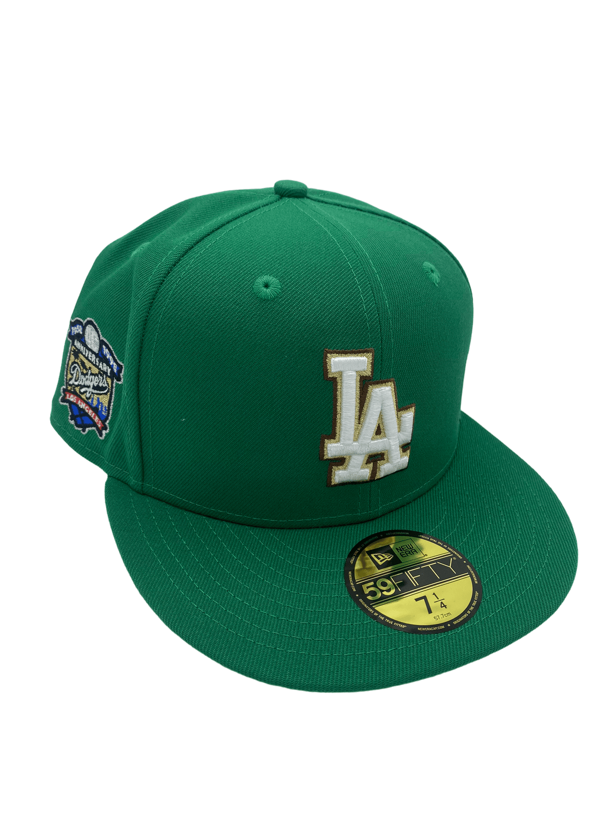 Los Angeles Dodgers New Era Green Custom Gamer Pack Side Patch 59FIFTY ...