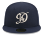 New Era Fitted Hat Los Angeles Dodgers New Era Navy 2024 City Connect 59FIFTY Fitted Hat