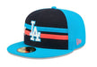 New Era Fitted Hat Los Angeles Dodgers New Era Navy 2024 MLB All Star Game Side Patch 59FIFTY Fitted Hat - Men's