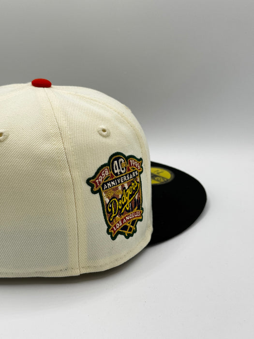 New Era Fitted Hat Los Angeles Dodgers New Era Once Upon A Time In Hollywood Side Patch 59FIFTY Fitted Hat