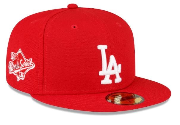 Men's New Era Los Angeles Dodgers White on 59FIFTY Fitted Hat