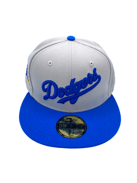 Los Angeles Dodgers New Era Stone SP Custom Side Patch 59FIFTY Fitted Hat