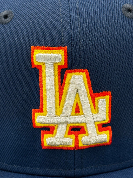 New Era Fitted Hat Los Angeles Dodgers New Era Westside With Love Side Patch 59FIFTY Fitted Hat