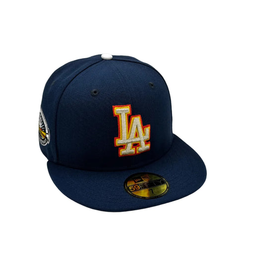 New Era Fitted Hat Los Angeles Dodgers New Era Westside With Love Side Patch 59FIFTY Fitted Hat