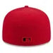 New Era Fitted Hat Men's Houston Astros  Red and Black Basic New Era 59FIFTY Fitted Hat