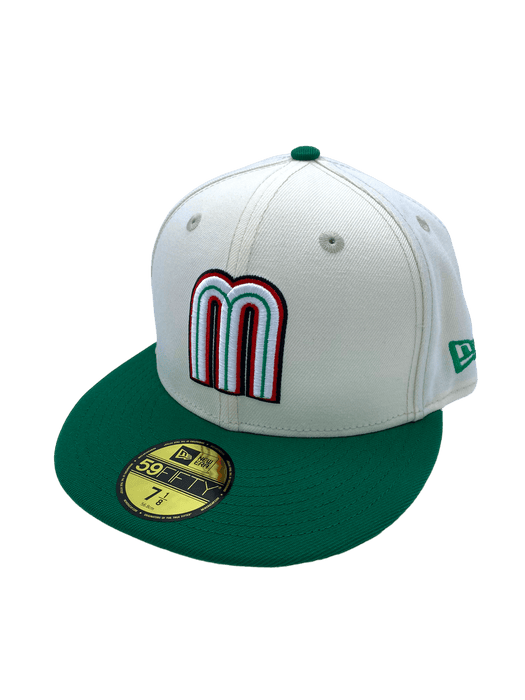 Mexico New Era Chrome/Green Custom WBC 59FIFTY Fitted Hat