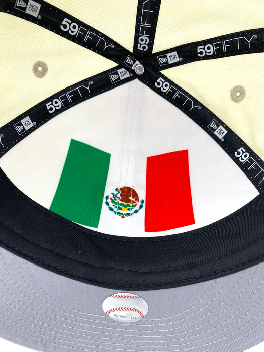 Mexico New Era Chrome/Green Custom WBC 59FIFTY Fitted Hat