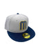 Mexico New Era Gray/Navy Custom 59FIFTY Fitted Hat -Men's