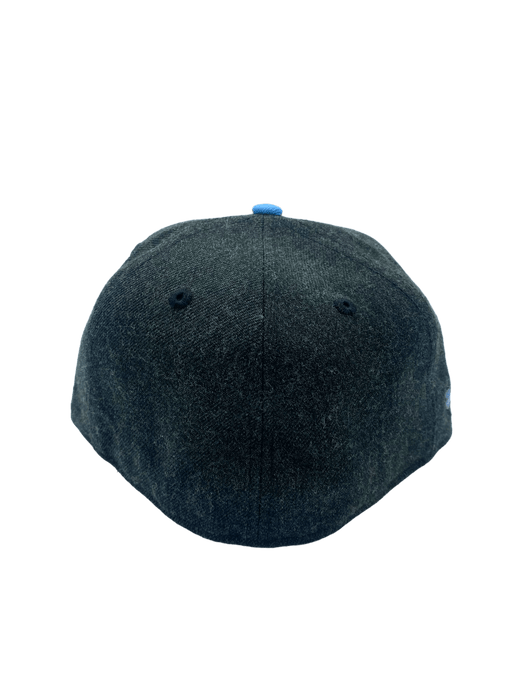 Milwaukee Admirals New Era Black/Blue AHL Custom Side Patch 59FIFTY Fitted Hat - Men's