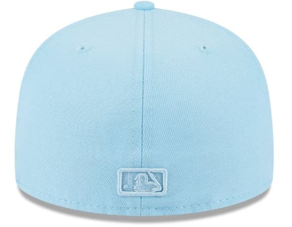Men's New Era Light Blue Milwaukee Brewers 2023 Spring Color Basic 59FIFTY Fitted Hat