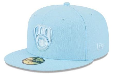 Milwaukee Brewers New Era 2023 Light Blue Color Pack Custom