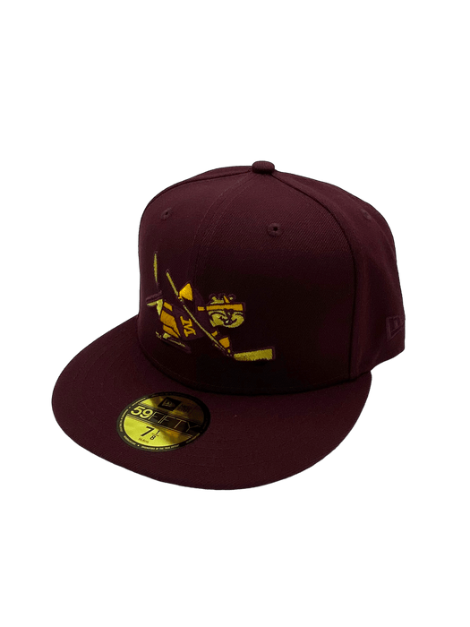 New Era Fitted Hat Minnesota Golden Gophers New Era Maroon Custom 59FIFTY Fitted Hat - Men's