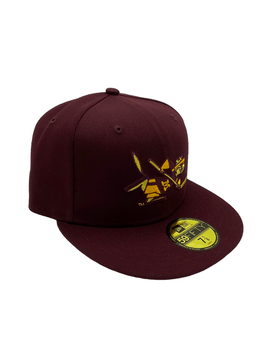 New Era Fitted Hat Minnesota Golden Gophers New Era Maroon Custom 59FIFTY Fitted Hat - Men's