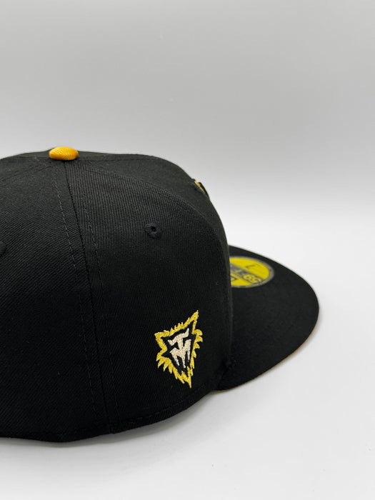 Minnesota Timberwolves New Era Black Golden Era Custom 59FIFTY Fitted Hat