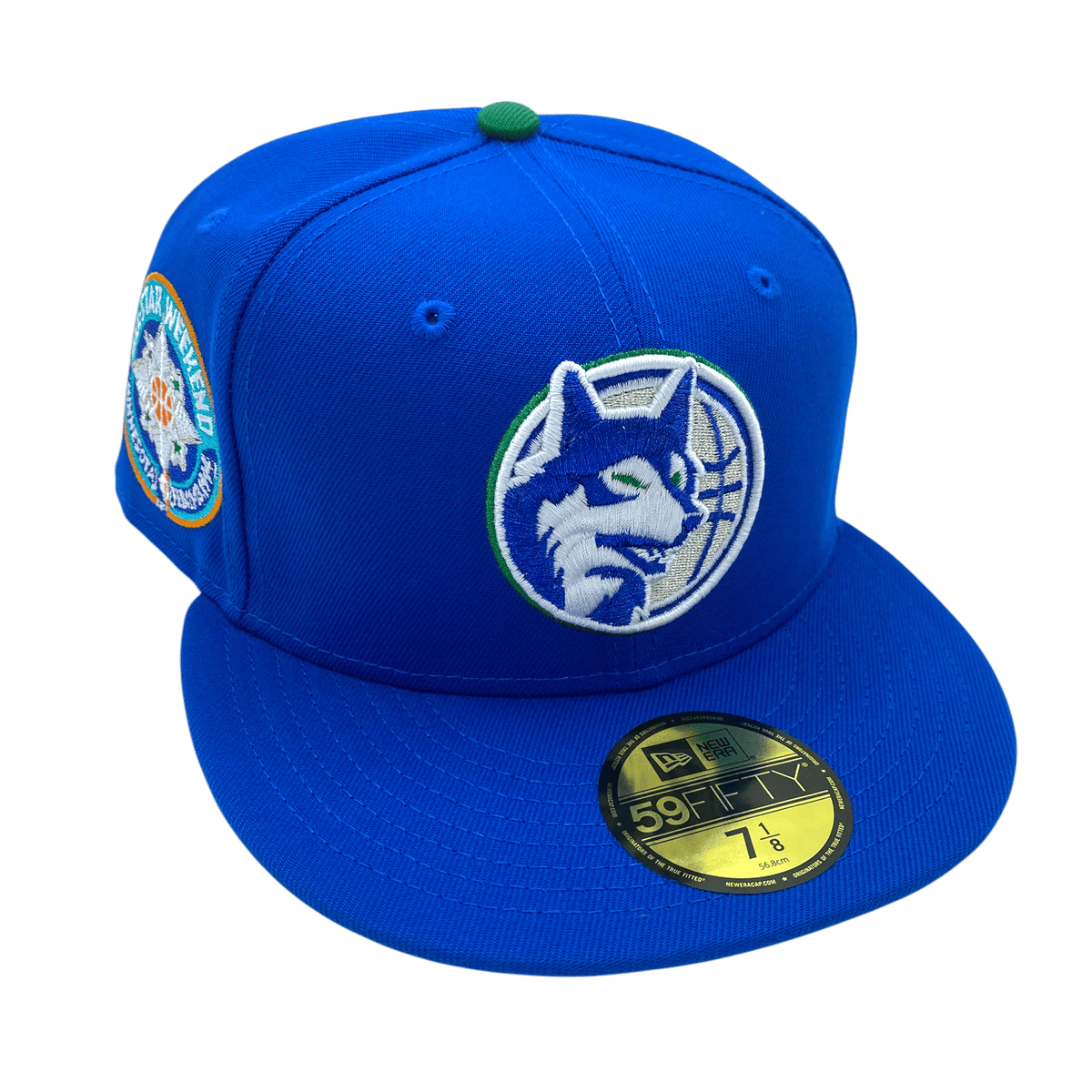 Minnesota Timberwolves New Era Blue 1994 ASG Custom Side Patch 59FIFTY ...