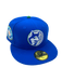 New Era Fitted Hat Minnesota Timberwolves New Era Blue 1994 ASG Custom Side Patch 59FIFTY Fitted Hat - Men's