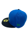 New Era Fitted Hat Minnesota Timberwolves New Era Blue/Black Trees are Back Custom 59FIFTY Fitted Hat - Men's
